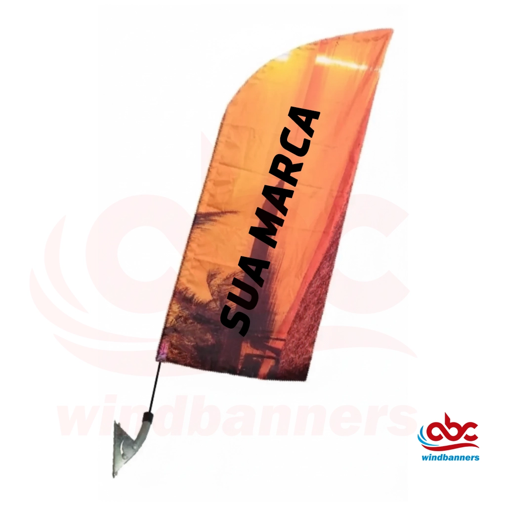 wind banner de parede personalizado